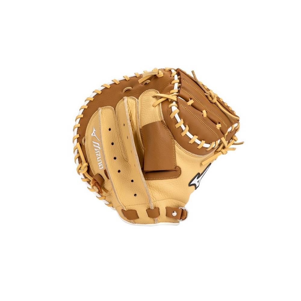 Mizuno Franchise Series 33.5" Férfi Catchers Mitt Barna DKS692835